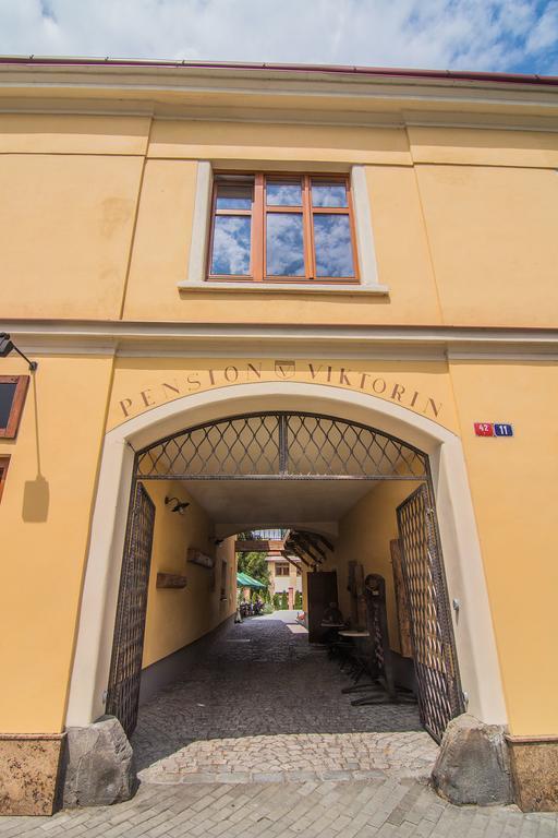 Pension Viktorin Poděbrady Buitenkant foto